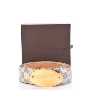 Authentic Damier azur voyage belt. SUPER RARE PIECE. Size 95/38 Louis Vuitton | Accessories | Authentic Damier Azur Voyage  main image 4